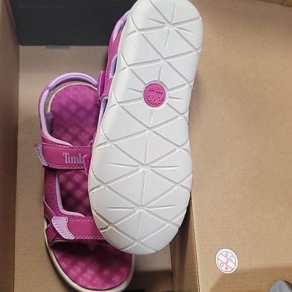 Timberland Kids Perkins Row 2-Strap Summer Sandals - Picture 8 of 9